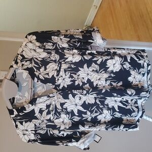 Beechers Brook New York Floral women's blouse - M